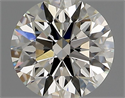 Natural Diamond 0.76 Carats, Round with Excellent Cut, J Color, VS1 Clarity and Certified by GIA