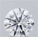 Lab Grown Diamond 2.52 Carats, Round with Ideal Cut, D Color, IF Clarity and Certified by IGI
