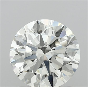 Picture of Natural Diamond 0.90 Carats, Round with Excellent Cut, I Color, VS2 Clarity and Certified by IGI