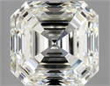 Natural Diamond 1.01 Carats, Asscher with  Cut, K Color, VVS1 Clarity and Certified by GIA