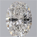 Diamante Natural 0.72 quilates, Ovalado , Color G, claridad VS1 y certificado GIA