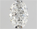 Diamante Natural 0.70 quilates, Ovalado , Color F, claridad VS2 y certificado GIA