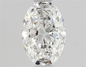 Foto Diamante Natural 0.70 quilates, Ovalado , Color F, claridad VS2 y certificado GIA de