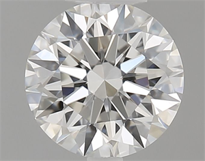 Picture of Natural Diamond 0.75 Carats, Round with Excellent Cut, H Color, VVS1 Clarity and Certified by GIA