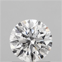Lab Grown Diamond 1.03 Carats, Round with Ideal Cut, D Color, VS1 Clarity and Certified by IGI
