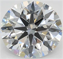 Del inventario de diamantes de laboratorio, 2.54 quilates, Redondo , Color E, claridad VS1 y certificado GIA