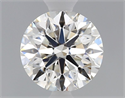 Natural Diamond 0.52 Carats, Round with Excellent Cut, H Color, VS1 Clarity and Certified by GIA