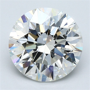 Foto Diamante Natural 3.34 quilates, Redondo , Color I, claridad VS2 y certificado GIA de