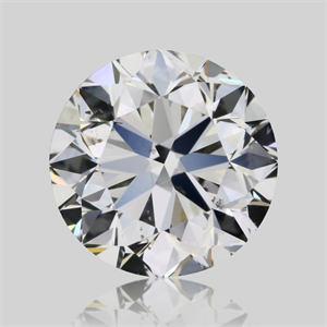 Picture of Natural Diamond 1.00 Carats, Round with Very Good Cut, H Color, SI2 Clarity and Certified by GIA
