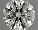Natural Diamond 0.42 Carats, Round with Excellent Cut, I Color, VS1 Clarity and Certified by GIA