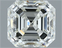 Natural Diamond 1.00 Carats, Asscher with  Cut, I Color, VVS1 Clarity and Certified by IGI