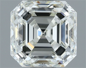 Picture of Natural Diamond 1.00 Carats, Asscher with  Cut, I Color, VVS1 Clarity and Certified by IGI