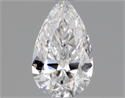 Diamante Natural 0.40 quilates, De pera , Color D, claridad VS1 y certificado GIA