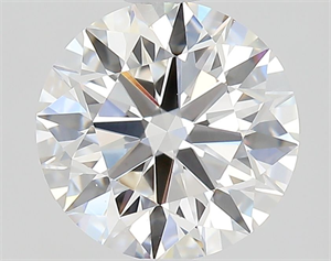 Foto Diamante Natural 1.59 quilates, Redondo , Color F, claridad VS1 y certificado GIA de