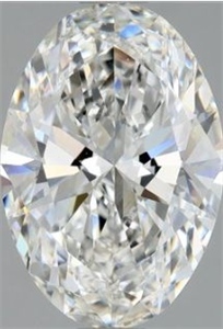 Foto Diamante Natural 1.70 quilates, Ovalado , Color F, claridad VS2 y certificado GIA de