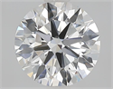 Del inventario de diamantes de laboratorio, 1.55 quilates, Redondo , Color E, claridad VVS1 y certificado IGI