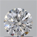 Diamante Natural 0.76 quilates, Redondo , Color D, claridad VS2 y certificado GIA