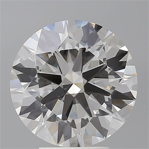 Picture of Lab Grown Diamond 4.56 Carats, Round with Ideal Cut, F Color, VVS2 Clarity and Certified by IGI