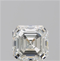 Natural Diamond 2.02 Carats, Asscher with  Cut, J Color, VS2 Clarity and Certified by GIA