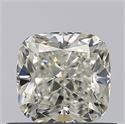 Natural Diamond 0.71 Carats, Cushion with  Cut, I Color, VVS1 Clarity and Certified by GIA