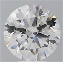 Lab Grown Diamond 6.06 Carats, Round with Ideal Cut, F Color, VVS2 Clarity and Certified by IGI