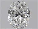 Diamante Natural 0.55 quilates, Ovalado , Color D, claridad VVS2 y certificado GIA