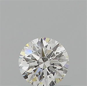 Picture of Natural Diamond 0.53 Carats, Round with Excellent Cut, G Color, VVS1 Clarity and Certified by GIA