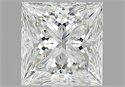 Natural Diamond 3.02 Carats, Princess with  Cut, I Color, VS1 Clarity and Certified by GIA