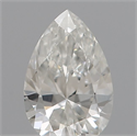 Diamante Natural 0.15 quilates, De pera , Color G, claridad VVS1 y certificado IGI
