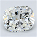 Diamante Natural 8.59 quilates, Del cojín , Color I, claridad VS2 y certificado GIA