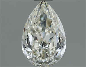 Foto Diamante Natural 0.71 quilates, De pera , Color J, claridad VS1 y certificado IGI de