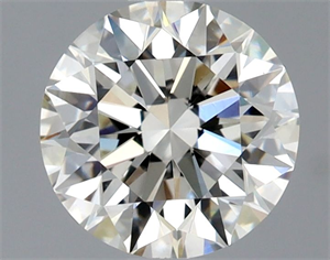Picture of Natural Diamond 1.14 Carats, Round with Excellent Cut, I Color, VS2 Clarity and Certified by GIA
