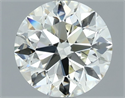 Natural Diamond 1.50 Carats, Round with Very Good Cut, M Color, VS1 Clarity and Certified by GIA