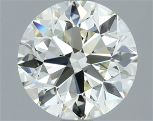 Picture of Natural Diamond 1.50 Carats, Round with Very Good Cut, M Color, VS1 Clarity and Certified by GIA