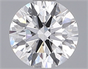 Del inventario de diamantes de laboratorio, 1.45 quilates, Redondo , Color D, claridad VVS2 y certificado IGI