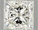 Natural Diamond 1.80 Carats, Princess with  Cut, J Color, VVS1 Clarity and Certified by GIA