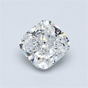 Foto Diamante Natural 0.73 quilates, Del cojín , Color G, claridad SI1 y certificado GIA de