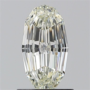 Picture of Natural Diamond 1.01 Carats, Oval with  Cut, K Color, VS2 Clarity and Certified by GIA