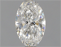 Diamante Natural 0.42 quilates, Ovalado , Color F, claridad VS1 y certificado GIA
