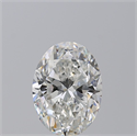 Natural Diamond 3.51 Carats, Oval with  Cut, F Color, VS2 Clarity and Certified by GIA