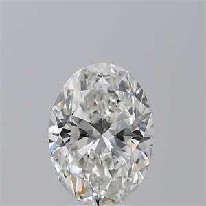 Picture of Natural Diamond 3.51 Carats, Oval with  Cut, F Color, VS2 Clarity and Certified by GIA