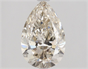 Natural Diamond 1.30 Carats, Pear with  Cut, K Color, VS2 Clarity and Certified by GIA