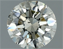 Diamante Natural 1.50 quilates, Redondo , Color N, claridad SI2 y certificado IGI