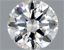 Natural Diamond 0.90 Carats, Round with Excellent Cut, G Color, VVS1 Clarity and Certified by GIA
