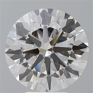 Picture of Lab Grown Diamond 5.57 Carats, Round with Ideal Cut, E Color, VS1 Clarity and Certified by IGI