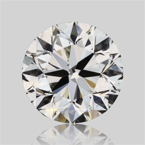 Picture of Natural Diamond 0.90 Carats, Round with Very Good Cut, K Color, SI1 Clarity and Certified by GIA