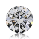 Natural Diamond 0.70 Carats, Round with Very Good Cut, D Color, IF Clarity and Certified by GIA