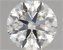 Diamante Natural 0.60 quilates, Redondo , Color I, claridad VVS2 y certificado GIA