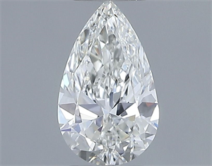 Foto Diamante Natural 0.40 quilates, De pera , Color F, claridad VS1 y certificado IGI de