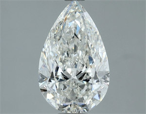 Foto Diamante Natural 1.80 quilates, De pera , Color H, claridad SI2 y certificado GIA de